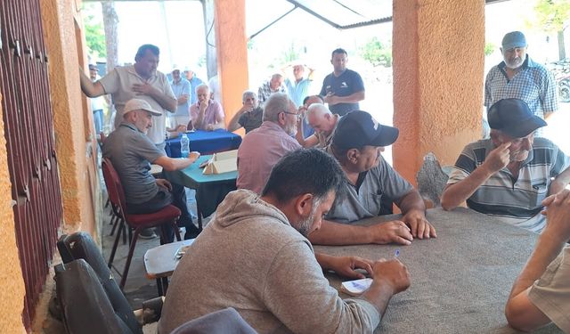 Nevşehir'de Paşalı Köyü Halkı Su Kaynakları İçin Toplandı