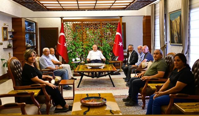 Nevşehir Valisi Fidan, Hacıbektaş Köyleri Temsilcilerini Kabul Etti