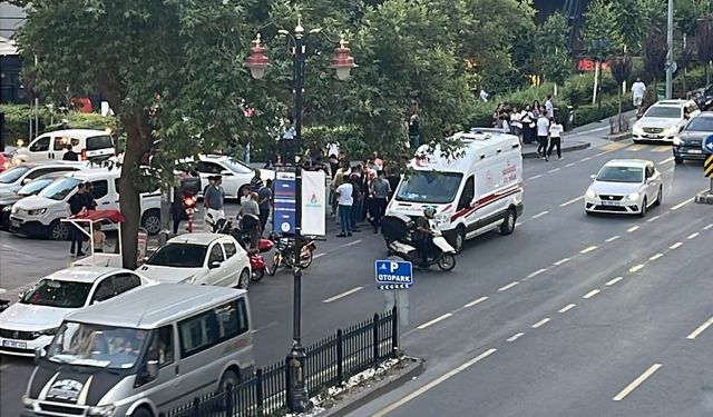 Nevşehir'de kavşakta kaza: Motosiklet sürücüsü yaralandı
