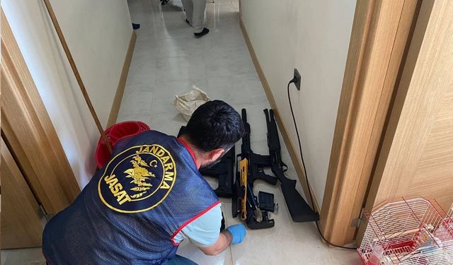 Nevşehir’de Jandarma Ekiplerinden Ruhsatsız Silah Baskını