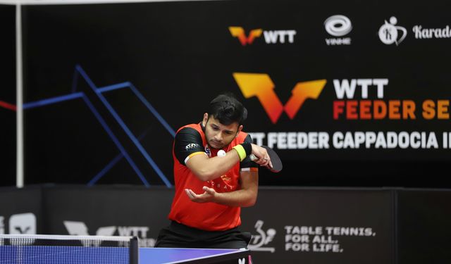 WTT Cappadocia 2025 Büyükler Masa Tenisi Şampiyonası Nevşehir'de Başladı