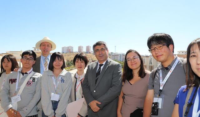 Türk-Japon Vakfı Heyeti NEVÜ Rektörü Aktekin’i Ziyaret Etti