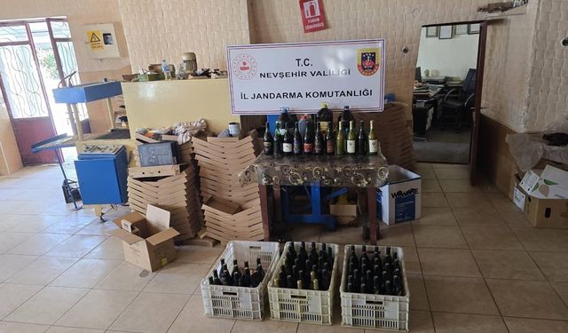 Nevşehir’de 8 Bin Litre Sahte Alkol Ele Geçirildi