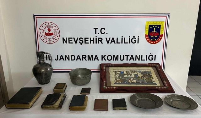 Nevşehir’de 7 El Yazması Kur’an Ele Geçirildi: 1 Kişi Tutuklandı