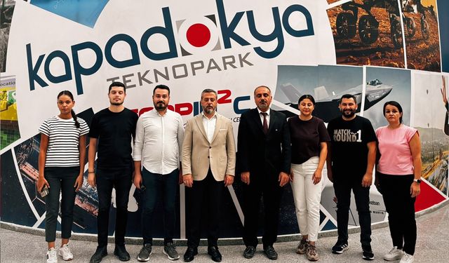 Milletvekili Özgün NEVÜ Kapadokya Teknopark’ta İncelemelerde Bulundu
