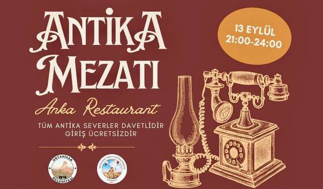 Ortahisar’da Bölgenin En Büyük Antika Mezatı Düzenlenecek