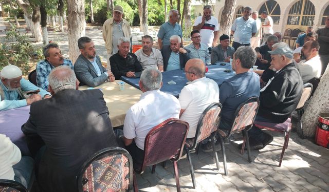 Milletvekili Özgün, Derinkuyu Köylerinde Vatandaşlarla Buluştu