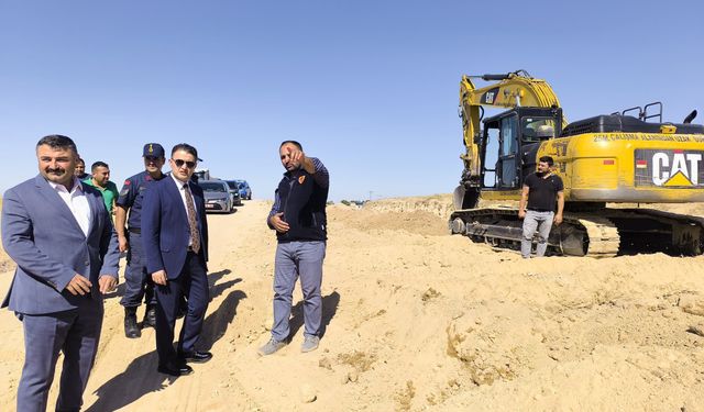 Kaymakam Bilici, Türkeli-Altıpınar Yolunu İnceledi