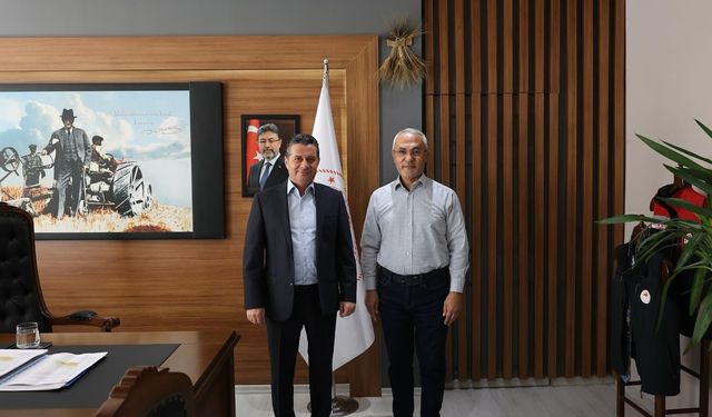 NEVBİAD Başkanı Tekin’den İl Tarım ve Orman Müdürü Memiş’e Ziyaret