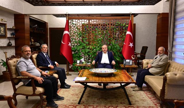 Vali Fidan, Hayırseverleri Makamında Kabul Etti