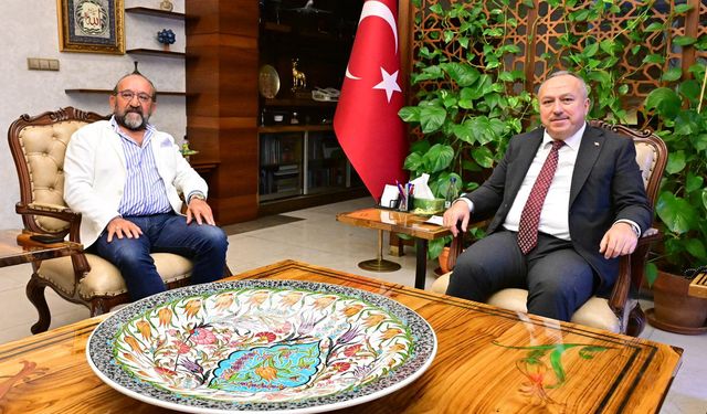 Vali Fidan, İş İnsanlarını Makamında Kabul Etti
