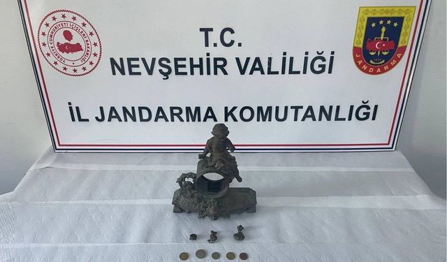 Nevşehir’de Tarihi Eser Operasyonu: 1 Gözaltı