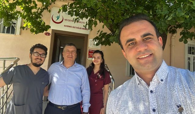 Tartar, Yazıhüyük ve Suvermez Aile Sağlığı Merkezlerini Ziyaret Etti