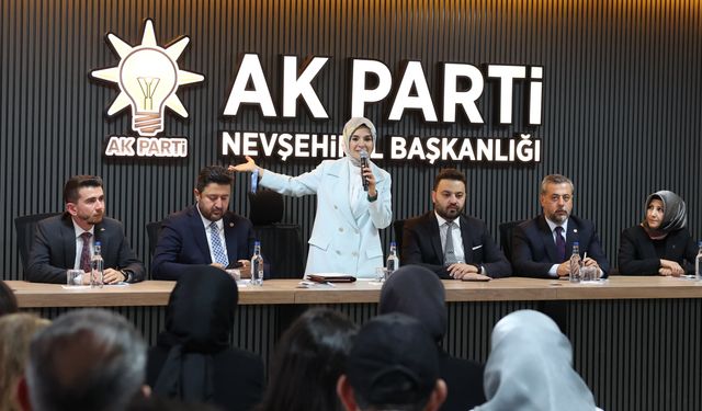 Bakan Göktaş’tan AK Parti Nevşehir İl Başkanlığı’na Ziyaret