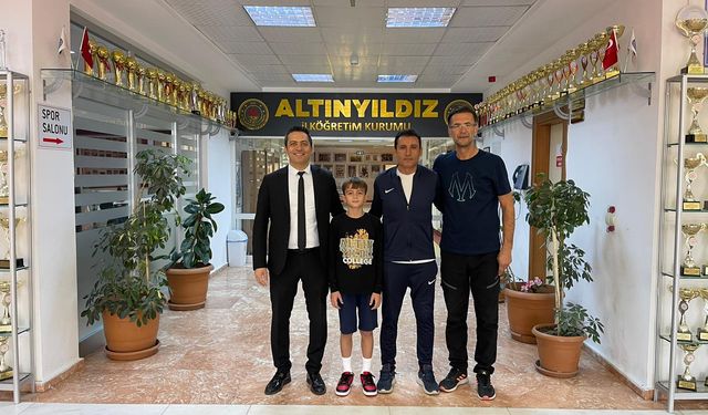 Altınyıldız Eğitim Kurumu Öğrencimiz Saygın Mustafa Karabacak Kayserispor Altyapısına Seçildi
