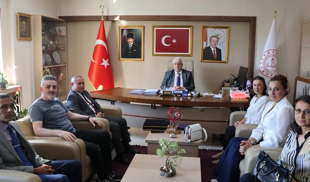 Nevşehir Atatürk İlkokulundan, İl Müdürü Yazıcı’ya Ziyaret