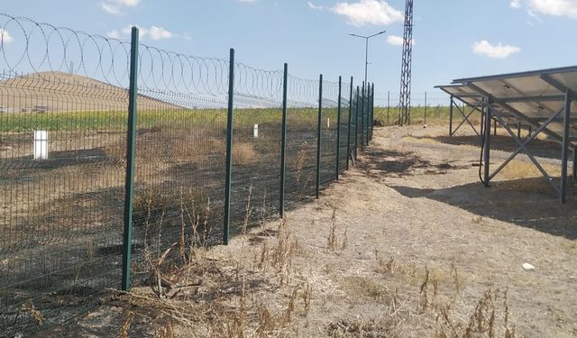 Nevşehir’de Güneş Enerji Panelleri Yangın Tehlikesi Atlattı