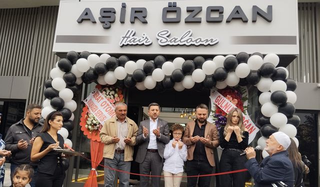 Nevşehir’de Aşir Özcan Bayan Kuaförü ve Makyaj Salonu Açıldı