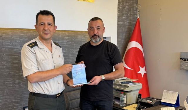 Askerlik Şube Başkanı’ndan İş İnsanı Halil Karaşahin’e Ziyaret