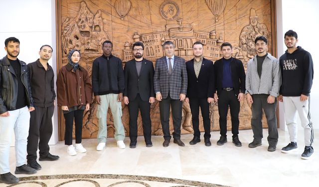 Nevşehir TÜGVA’dan Rektör Aktekin’e Teşekkür Ziyareti