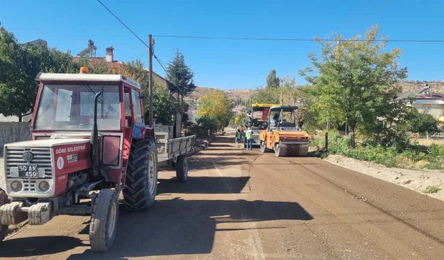 Göre Oylu Yolunda Asfalt ve Yol Yapım Çalışmaları Başladı