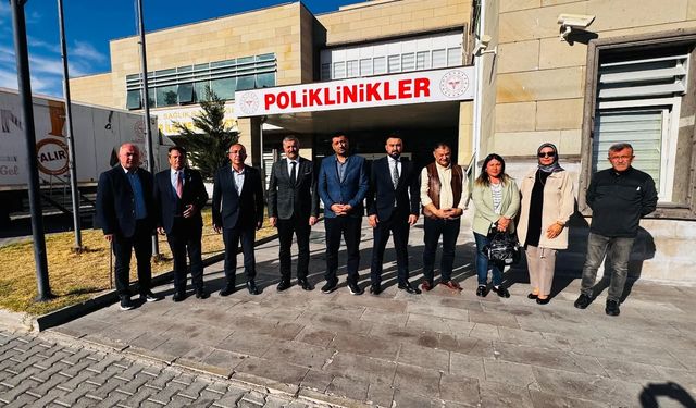 MHP İl Başkanı Doğu'dan Gülşehir'de Hastane Ziyareti