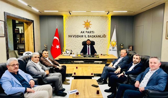 AK Parti Nevşehir İl Başkanı Aygün, Belediye Başkanlarıyla İstişare