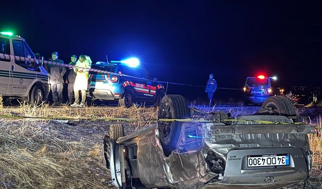 Nevşehir'de feci kaza! 2 ölü, 1 ağır yaralı