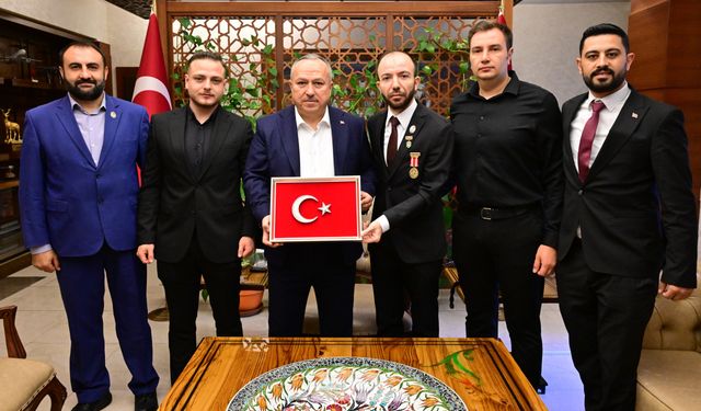 Gaziler ve Şehit Aileleri Nevşehir Valisi ile Görüştü