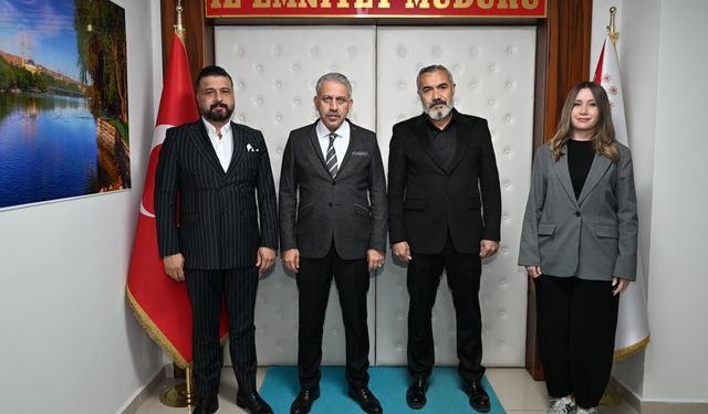 Özel Versa Hastanesi'nden Emniyet Müdürü Karaman’a Hayırlı Olsun Ziyareti