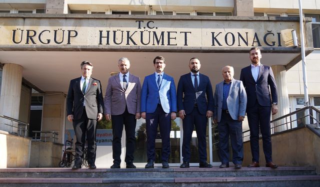 MHP Heyetinden Ürgüp Kaymakamına Ziyaret