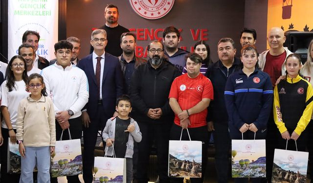 Nevşehir’de Sporun Enleri Ödüllendirildi