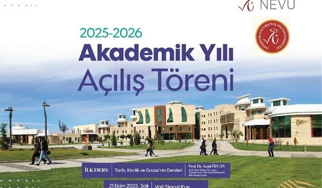 NEVÜ 2025-2026 Akademik Yılı Açılıyor: İlk Ders Prof. Dr. Azmi Özcan’dan