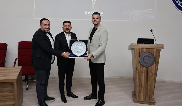 Başkan Rasim Arı, NESİAD’ın konuğu oldu