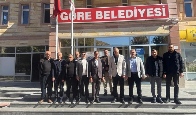 MHP İl Başkanı Doğu, Göre Belediyesini ziyaret etti