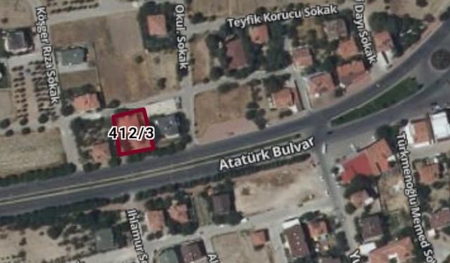 Uçhisar Merkezde Otel Yapımına Uygun Ev ve Arsa E-İhale ile Satışta