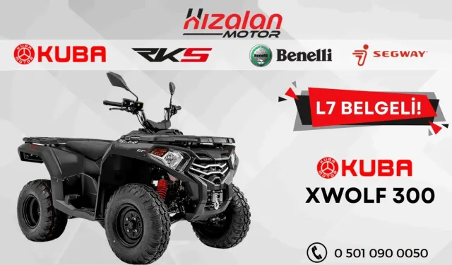 Hızalan Motor'da L7 Belgeli ATV’ler Stokta