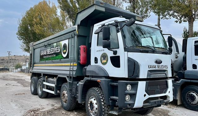 Kavak Belediyesi Araç Filosunu Güçlendiriyor