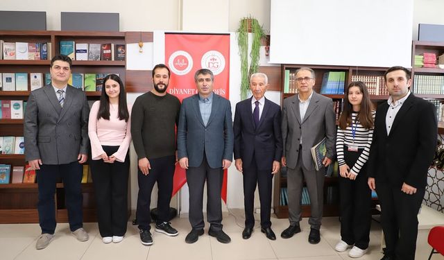 NEVÜ Rektörü Aktekin Diyanet Genç Ofisi’ni Ziyaret Etti