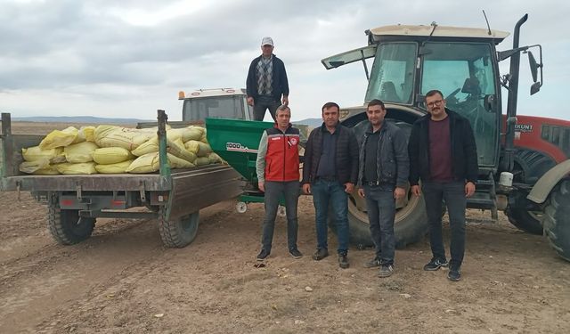 Nevşehir’de Meralarda Verim Artışı İçin Islah Çalışmaları Devam Ediyor