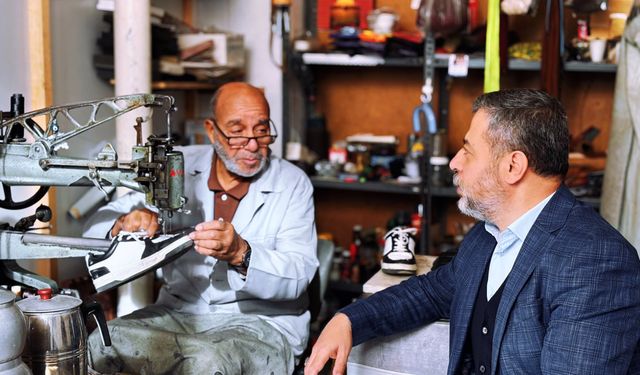 Nevşehir kasaplar çarşısı’nda samimi buluşma