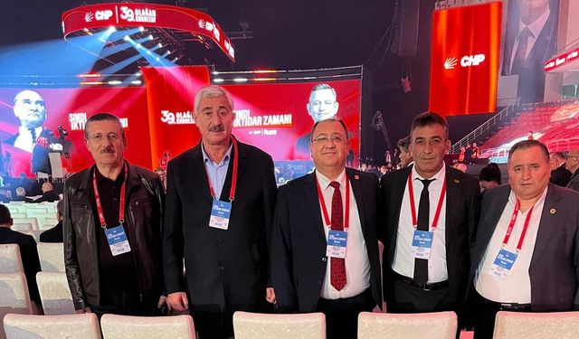 Başkan Yumuş, CHP 39. Olağan Kurultayı’nda