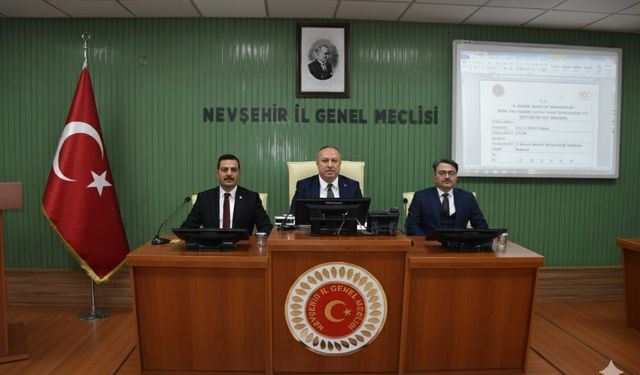 Nevşehir İl Özel İdaresi 2026 Bütçesi Oy Birliğiyle Onaylandı