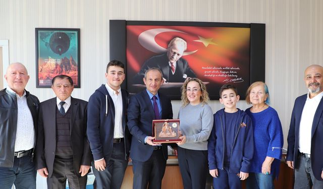 Nevşehirli Vefa Küçük’ün Kızından NEVÜ’ye Anlamlı Ziyaret