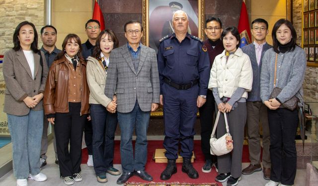 Kore Askeri Heyeti Nevşehir Jandarma Komutanlığı'nda