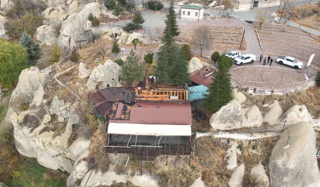 Kapadokya’nın Dokusunu Bozan Kaçak Yapı Yıkılıyor