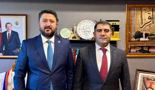 Milletvekili Çalışkan, Prof. Dr. Yiğit’i ağırladı