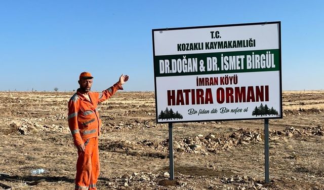 Nevşehir’in Yeni Nefesi: Birgül Ailesi İmran Köyü Hatıra Ormanı