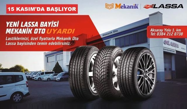 Nevşehir’de Kış Lastiği Yoğunluğu Başladı!