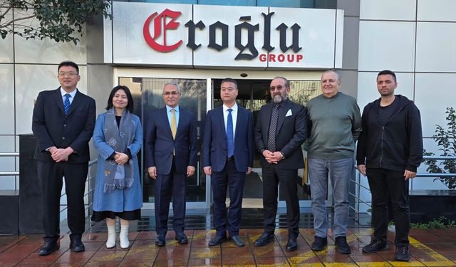 NEVBİAD, Çinli Heyeti Ağırladı